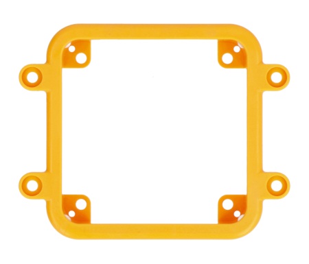 Panel Frame - plastikowa ramka montażowa do modułów M5Stack Core - pomarańczowa - M5Stack A125 