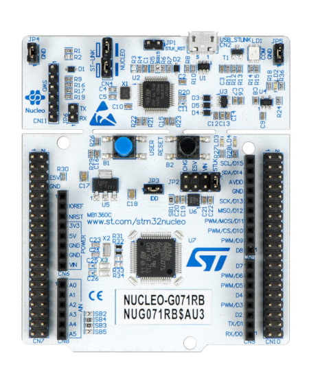 STM32 NUCLEO-G071RB - STM32G071RB ARM Cortex M0+