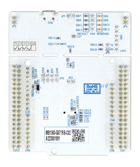 STM32 NUCLEO-G071RB.