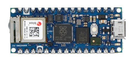 Arduino Nano RP2040 Connect ze złączami - ABX00053.