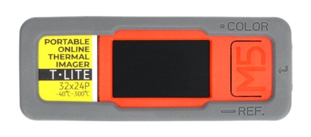 M5Stick T-Lite Thermal Camera Dev Kit - zestaw z kamerą termowizyjną - oparty na ESP32-PICO - MLX90640 - M5Stack K126