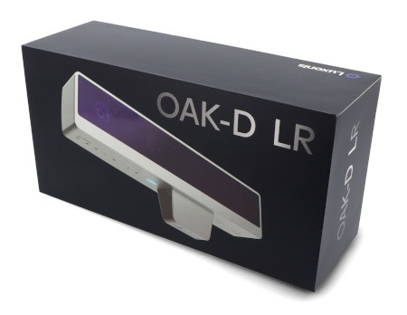 Zestaw AI do rozpoznawania obrazu Luxonis Oak-D LR.