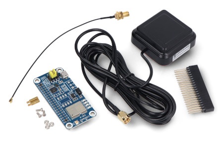 Dwuzakresowy moduł GPS / RTK L1 + L5 z układem GNSS LC29H(BS) - nakładka do Raspberry Pi - Waveshare 25280