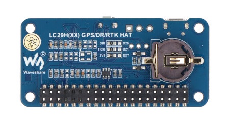 Dwuzakresowy moduł GPS / RTK L1 + L5 z układem GNSS LC29H(DA) - nakładka do Raspberry Pi - Waveshare 25279