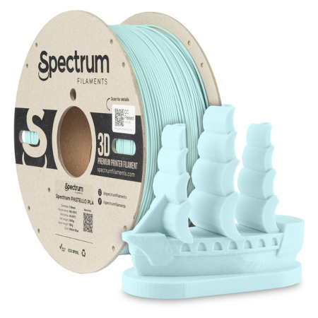 Filament Spectrum Pastello PLA 1,75mm 1kg - Water Blue