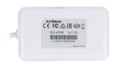 Adapter USB C - Gigabit Ethernet + 3x USB 3.0 - Edimax EU-4308