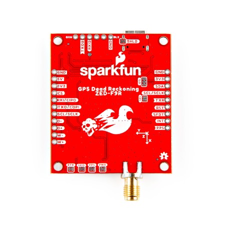 SparkFun GPS-RTK Dead Reckoning Kit - moduł GPS z układem ZED-F9R i anteną SMA - SparkFun KIT-23452