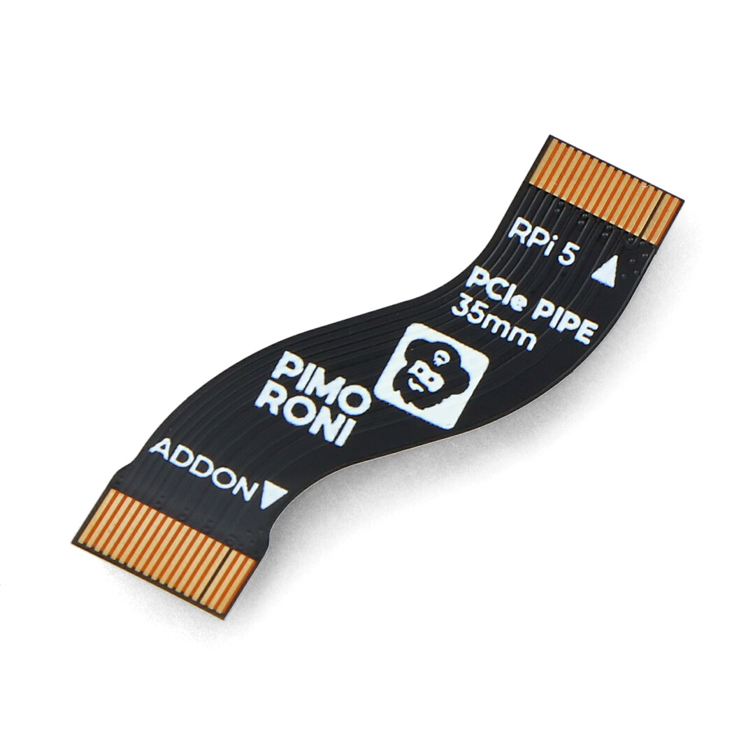 Przewód elastyczny PCIe Pipe 35 mm do NVMe Base i Raspberry Pi - Pimoroni PIM703