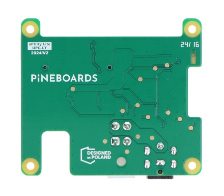 Pineboards Hat uPclty Lite - nakładka PCI Express z gniazdem PCIe x4 do Raspberry Pi 5
