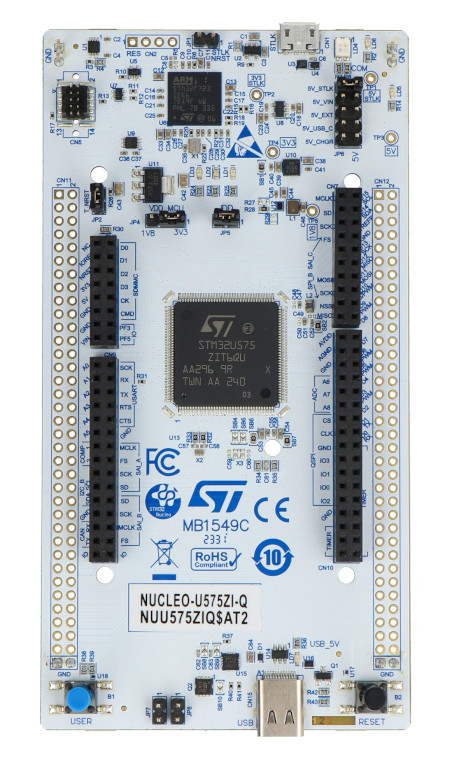 STM32 NUCLEO-U575ZI-Q - STM32U575ZIT6Q ARM Cortex M33