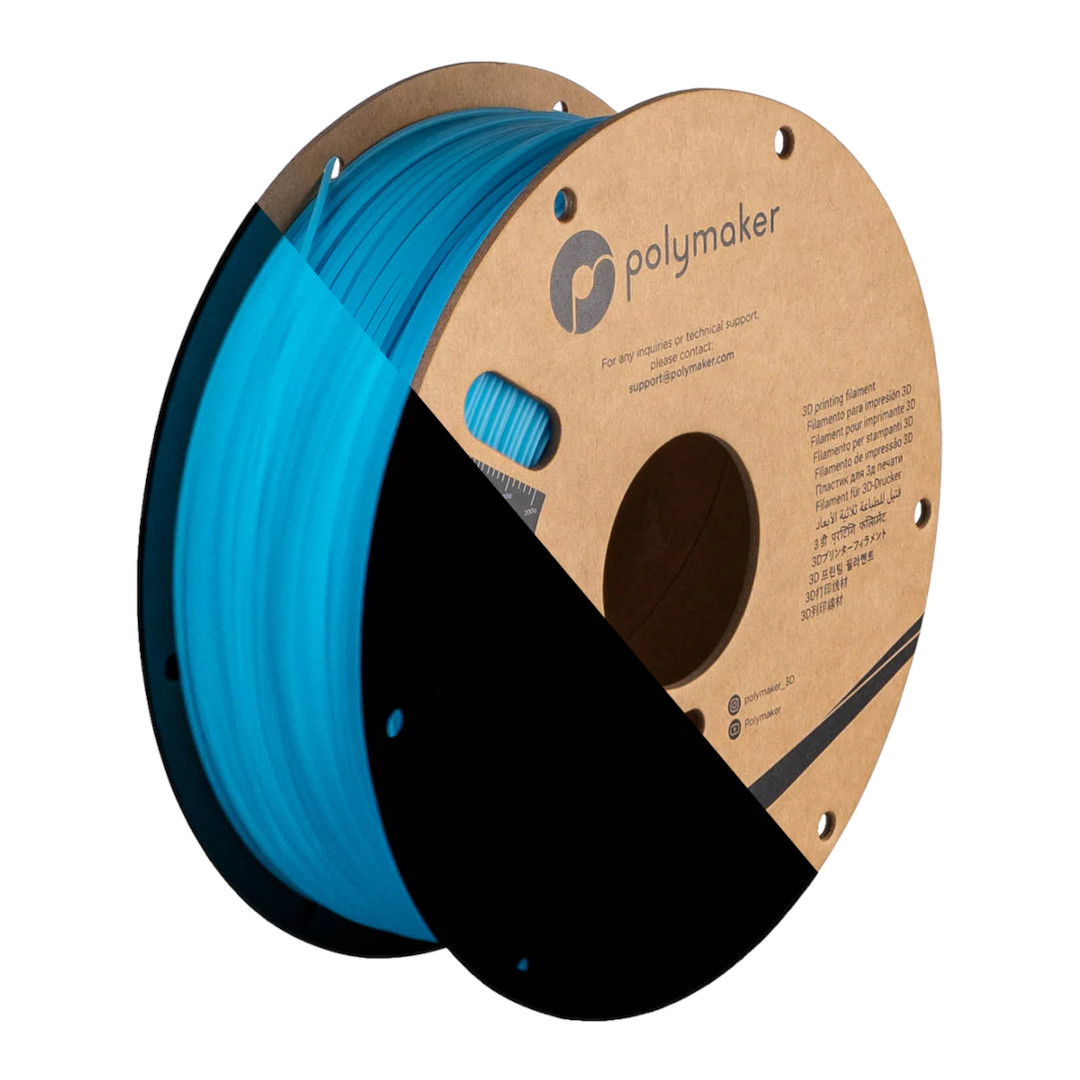 Filament Polymaker PolyLite Luminous PLA 1,75mm 1kg - Blue