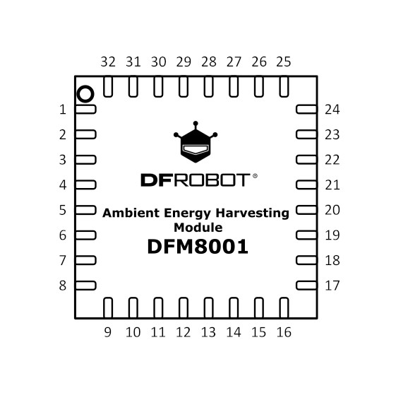 Moduł do pozyskiwania energii z otoczenia w pomieszczeniach - DFM8001 - DFRobot DFR1108