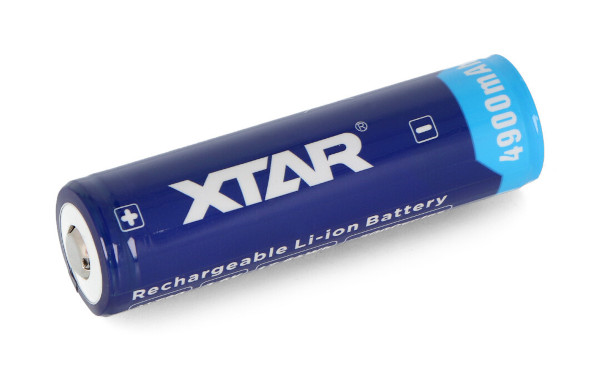 Ogniwo 21700 Li-Ion XTAR - 4900mAh