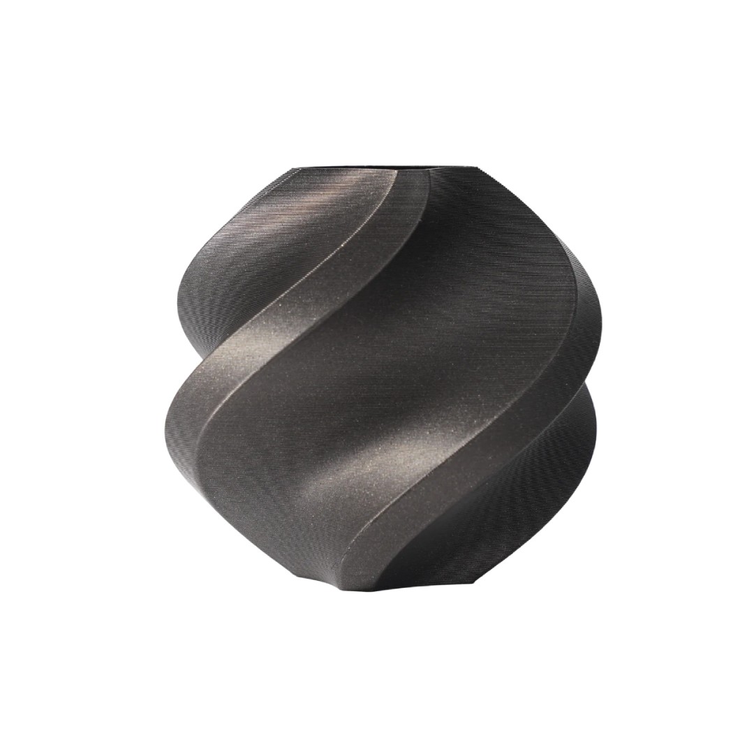 Filament Bambu Lab PLA Metal 1,75mm 1kg - w zestawie z wielorazową szpulą - Iron Gray Metallic