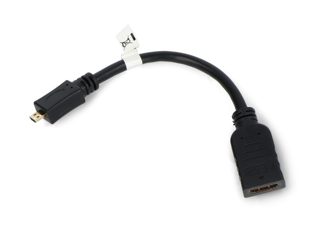 Adapter microHDMI - HDMI Goobay 58683 - 15cm