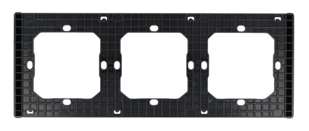 Sonoff M5-3C-80-F - ramka do włącznika ściennego M5-80 - potrójna - czarna