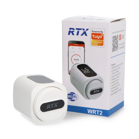 Tuya - inteligentna głowica termostatyczna WiFi - RTX WRT2