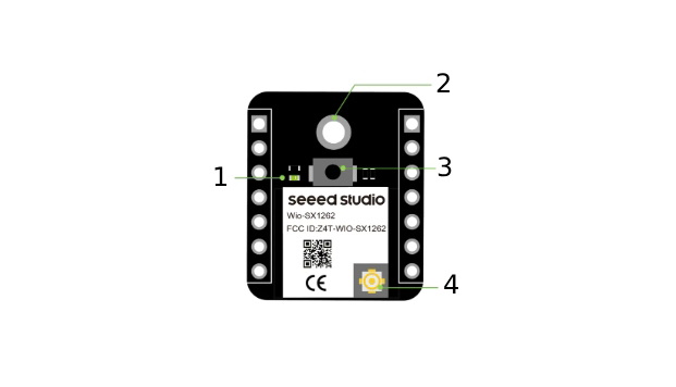 Zestaw Xiao ESP32-S3 + Wio-SX1262 do Meshtastic i LoRa/LoRaWAN - Seeedstudio 102010611