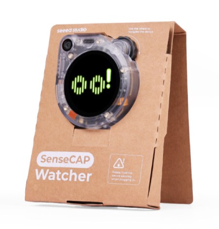 SenseCAP Watcher W1-A - system AI do monitorowania przestrzeni - ESP32-S3 - z przezroczystą obudową - Seeedstudio 113991315