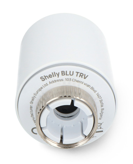 Shelly BLU TRV - inteligentna głowica termostatyczna WiFi / Bluetooth - zestaw z centralką