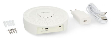 Inteligentny czujnik obecności dymu z e-papierosów IP30 LoRaWAN - biały - Milesight GS601