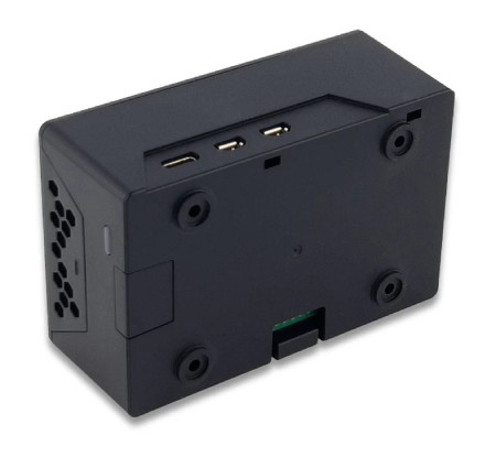 Obudowa HighPi Pro 5S do Raspberry Pi 5 - ABS - czarna - PiHut 106008