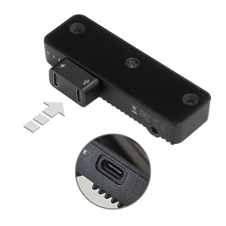 Adapter zasilania i danych OAK Y - USB typu C - do kamer Luxonis OAK 2