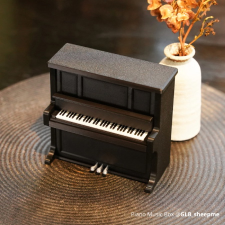 Piano Music Box Winding Kit-014 - zestaw do budowy pozytywki - Bambu Lab