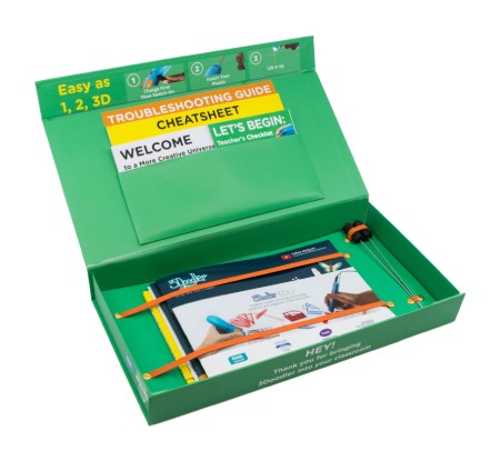 3Doodler EDU Start+ Learning Pack - zestaw edukacyjny - 12 długopisów 3D z akcesoriami