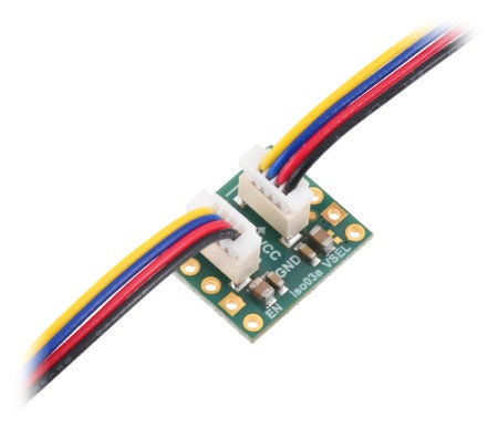 ISO1640 - dwukierunkowy izolator I2C z izolowanym zasilaniem - JST SH 4-pin - 5 V / 3,3 V, 200 mA - Pololu 5393
