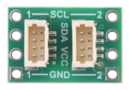ISO1640 - dwukierunkowy izolator I2C - JST SH 4-pin - 3 - 5,5 V / 2,25 - 5,5 V - Pololu 5391