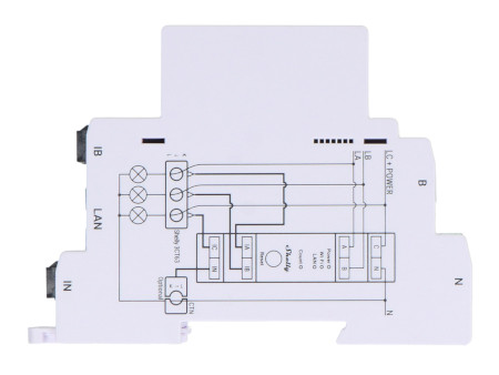Shelly Pro 3EM-3CT63 - jedno/trójfazowy miernik energii LAN/WiFi/Bluetooth