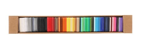 Bambu Filament Swatches - zestaw próbek filamentów Bambu Lab - 80 szt.