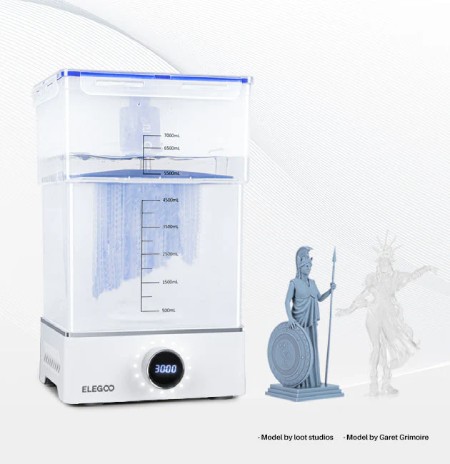 Zestaw urządzeń do mycia i utwardzania wydruków - Elegoo Mercury XS Bundle