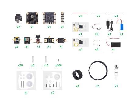 CyberBrick Beginner Hardware Kit - ZK004
