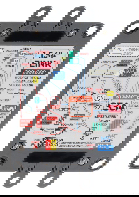 Air Quality Kit - zestaw do pomiaru jakości powietrza - moduł deweloperski M5StampS3 + SEN55 + SCD40 - M5Stack K131 V1.1