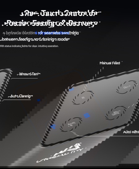 Inteligentny moduł pompowania żywicy do drukarek 3D Creality