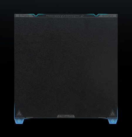 Dwustronna nakładka PET Kaleidoscope + powlekana PEI na stół roboczy do drukarek 3D Creality - 315 x 310 mm