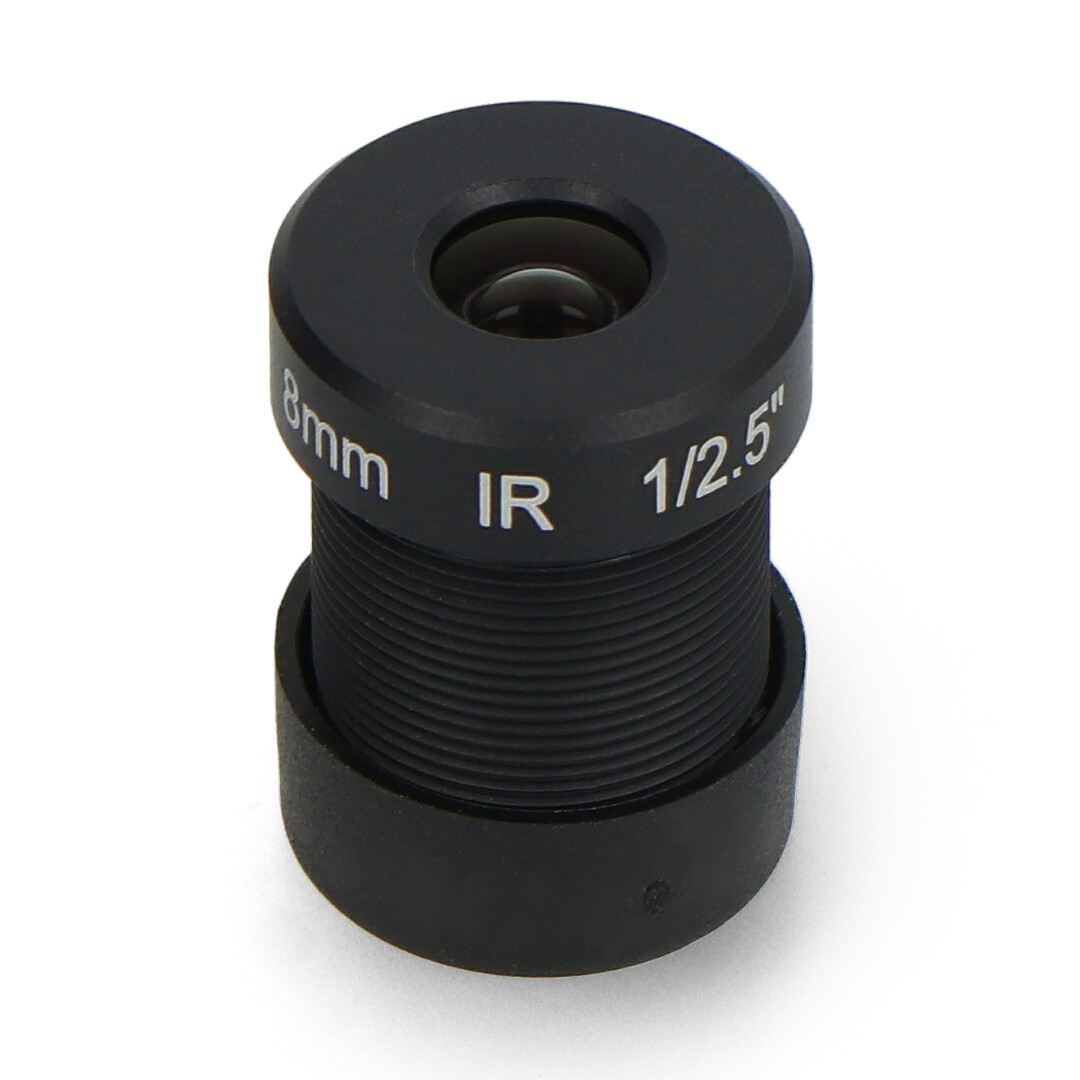 Obiektyw M2508ZH02 M12 8 mm 1/2,5'' - do kamer ArduCam - ArduCam LN002