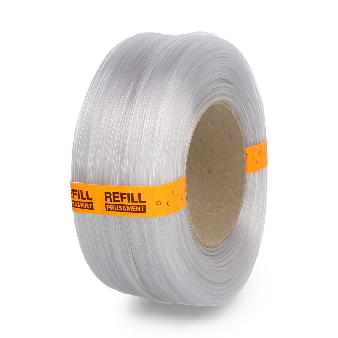 Filament Prusa Refill PETG 1,75 mm 1 kg - Clear