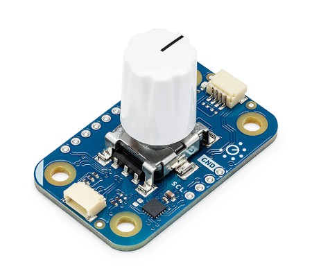 Arduino Modulino Knob - moduł z enkoderem obrotowym i przyciskiem - Qwiic - ABX00107
