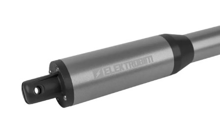 Siłownik elektryczny do bramy dwuskrzydłowej ETM-01 Light 150 kg 2 m 16 mm/s 24 V - wysuw 30 cm