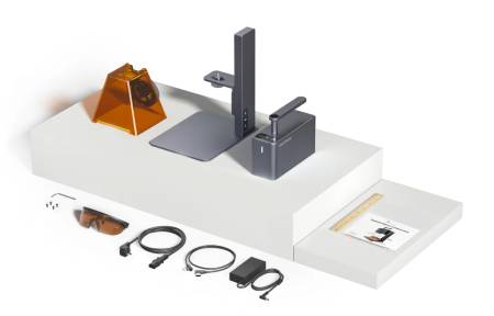 LaserPecker LP2 - grawerka laserowa 5 W - zestaw podstawowy