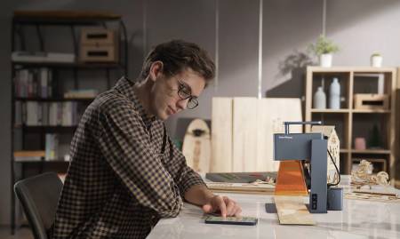 LaserPecker LP2 - grawerka laserowa 5 W - zestaw podstawowy