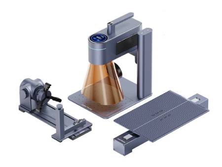 LaserPecker LP4 - grawerka laserowa diodowa 10 W i podczerwona 2 W - zestaw Deluxe
