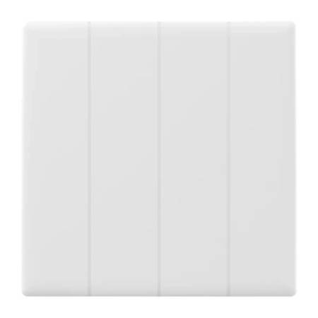 Sonoff TX T5 4C - inteligentny dotykowy przełącznik ścienny WiFi - 4-kanałowy - biały