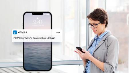 Sonoff POW Origin POWR316 - przełącznik WiFi z funkcją pomiaru prądu - aplikacja Android / iOS
