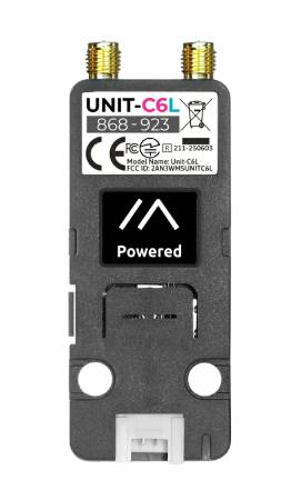 Unit C6L - moduł LoRa do Meshtastic - SX1262, ESP32-C6 - M5Stack U202