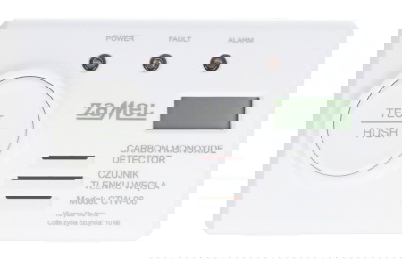 Czujnik tlenku węgla bateryjny - Zamel CTW-06