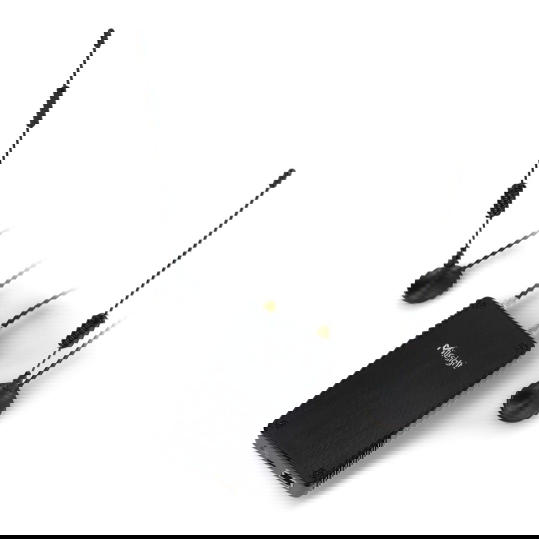 Centralka LoRaWAN WiFi / Ethernet + LTE - czarna - Milesight UG56-L08GL-868M